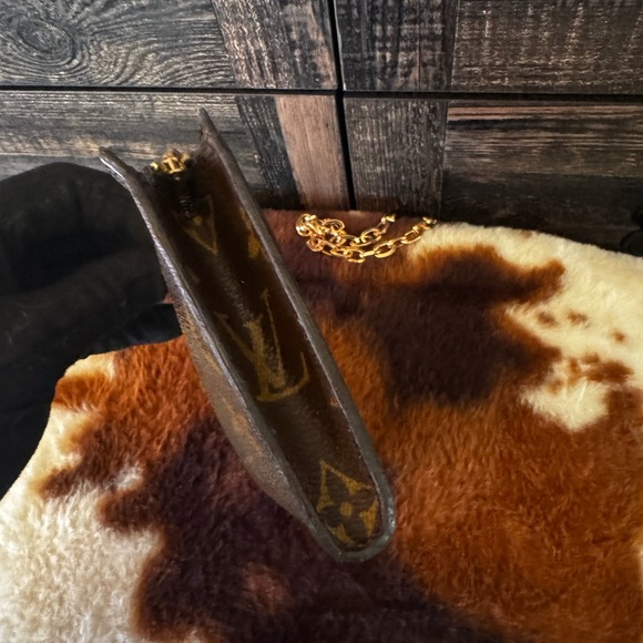 Louis Vuitton Monogram Poche Toilette Cosmetics Pouch Purse Brown converted - Picture 6 of 15